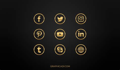 300 flat social media icons 2017 | world's largest collection. Free Social Media Icons - Graphicadi