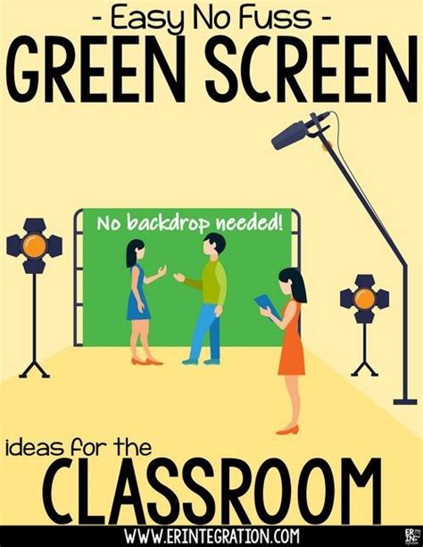 Space Saving Green Screen Ideas For The Classroom Greenscreen Green