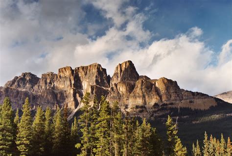 Outdoor Photography By Jack Booth Castle Mountain Banff Pictures