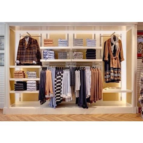55 companies | 180 products. Wall Mounted Garments Wooden Display Rack for Showroom, Rs ...