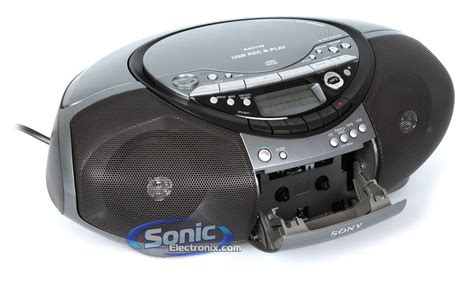 Sony Cfdrs60cp Portable Cd Player Amfm Radio Usb Boombox