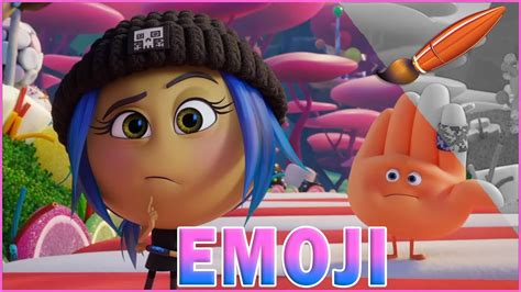 The Emoji Movie Jailbreak Gene And Hi 5 Coloring Page