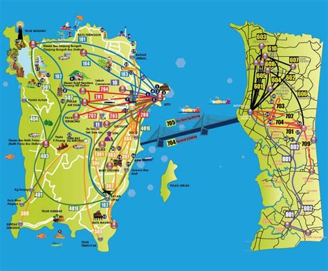 The rapid penang has 51 bus routes in penang with 1979 bus stops. Discovering Penang: Rapid Penang Bus Service Experience