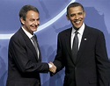 Zapatero y Obama acuerdan coordinarse contra la ralentización de la ...