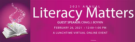 Literacy Council Of Sarasota Postliteracy Matters 2021 Luncheon
