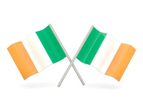 Dos Banderas Irlanda Png Transparente Stickpng