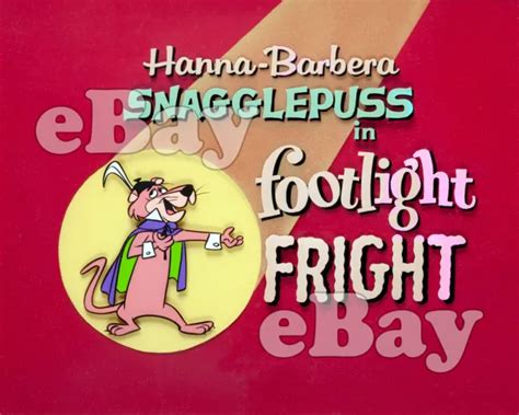 Rare Snagglepuss Cartoon Color Tv Photo Hanna Barbera Studios Yogi