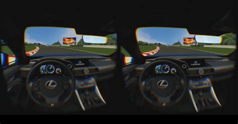 lexus rc f enters virtual reality with oculus rift