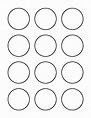 Free Printable 2 Inch Circle Label Template