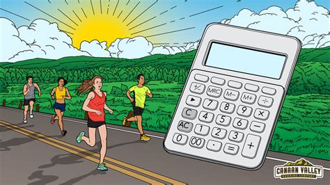Incredible Free Running Pace Calculator Canaan Valley Running Company