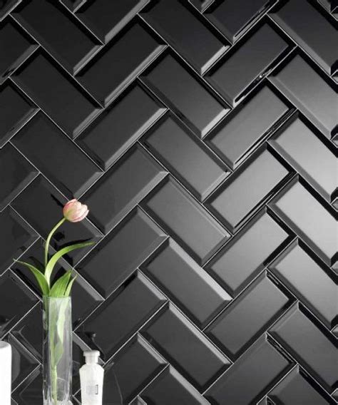 Eine nichtigkeit, wie man vielleicht man zuerst denken möchte. Metro Fliesen schwarz 10×20 - Deutschland | Schwarze ...