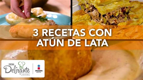 ¡marchando una de recetas con trufa negra… para el postre! 3 recetas con atún de lata | Cocina Delirante - YouTube