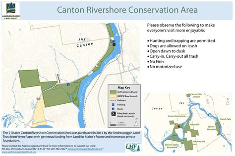 Canton Rivershore Conservation Area Androscoggin Land Trust