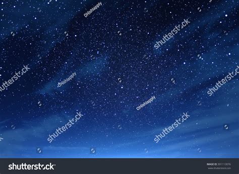 Night Sky Clouds Fullly Star Stock Photo 391113076 Shutterstock
