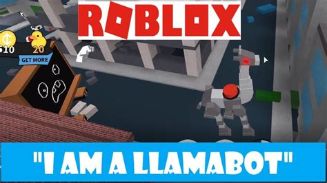 Roblox The Book Of Monsters I Am A Llamabot Youtube