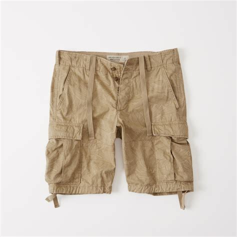 lyst abercrombie and fitch cargo shorts for men