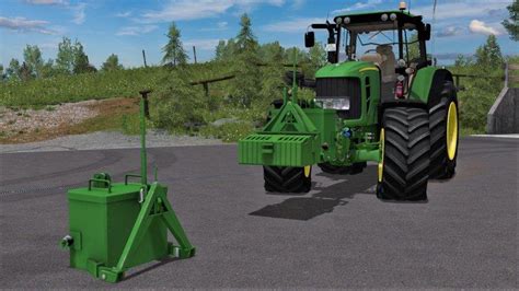 John Deere Self Made Weight Fs 2017 Farming Simulator 2017 Mod Ls