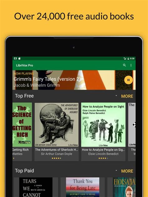 Admittedly, it's not the biggest collection it ticks all of the boxes for a good audiobook app and it doesn't cost anything. LibriVox Audio Books Free APK Download - Free Books ...