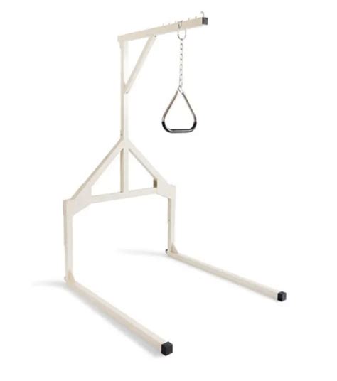 Floor Standing Bariatric Trapeze For Patient Transfer In And Out Of Bed