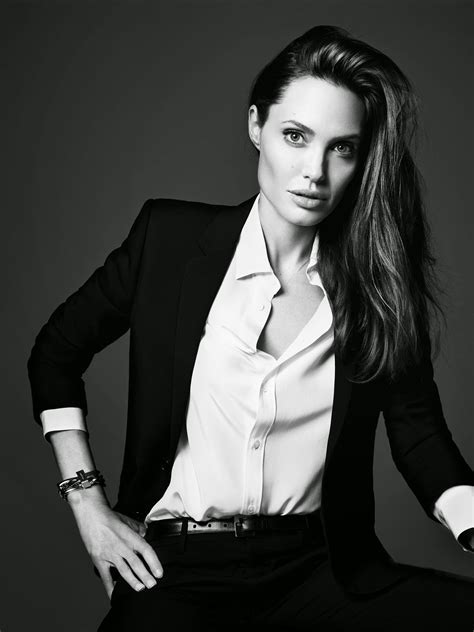 Europe Fashion Mens And Women Wears Angelina Jolie By Hedi