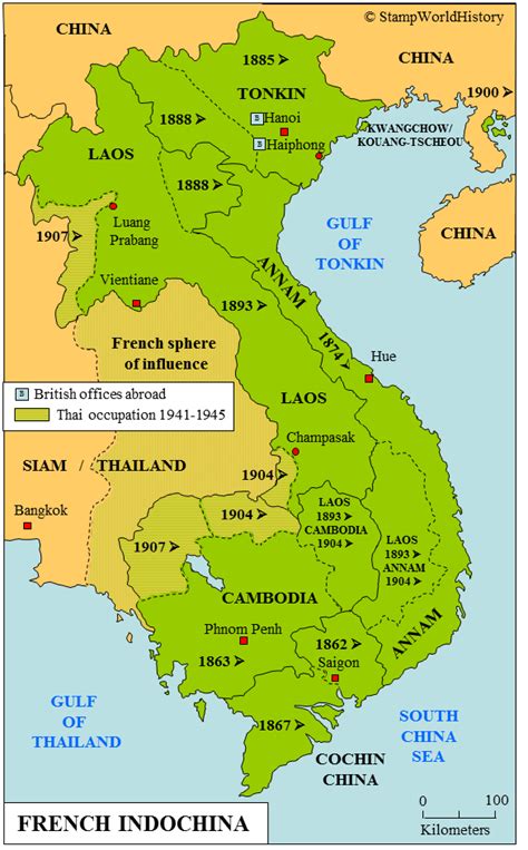 28 French Indochina On Map Maps Database Source