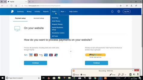 Balance transfers must be completed within the first four months of account opening. Set up paypal button to accept credit card payments. - YouTube