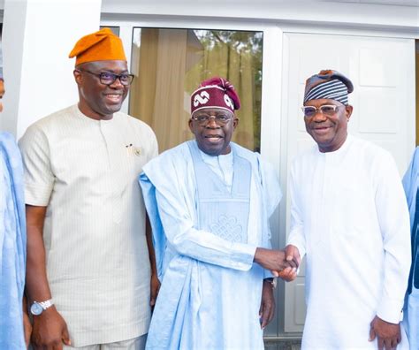Tinubu Hosts Pdp Governors In Abuja Daily Trust
