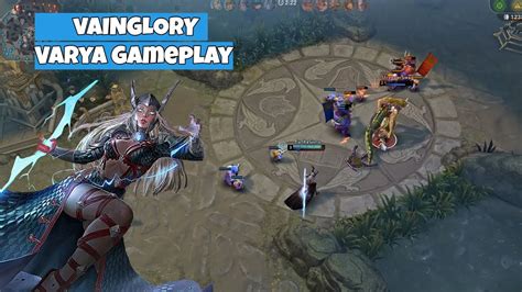 Vainglory Pc Gameplay First Look Steam New Moba Varya Youtube