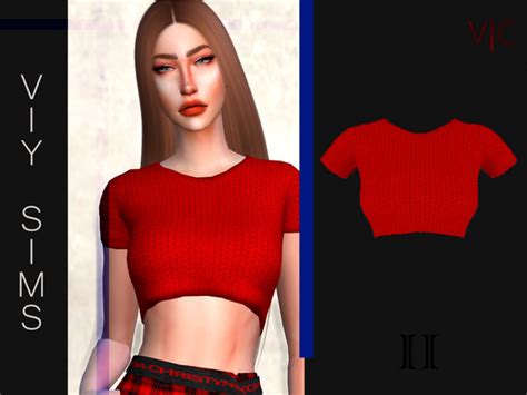 Shirt Ii By Viy Sims At Tsr Sims 4 Updates
