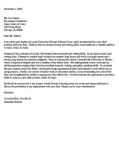 sample legal cover letter  examples  word