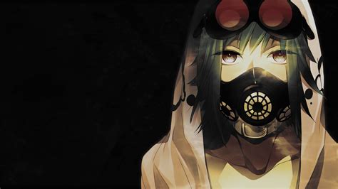 46 Anime Gas Mask Wallpaper Wallpapersafari
