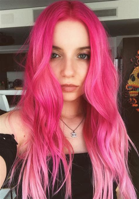 50 Hair Colors And Highlights Inspiration For Women Bright Pink Hair Hair Color Pink Hot