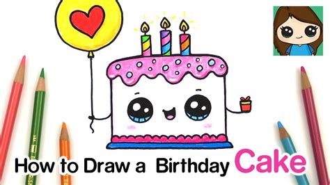 Whether it's because of their bright red color or snappy little arms, cartoon crabs come up a lot in the baby toy and book universe. How to Draw a Cute Birthday Cake EASY