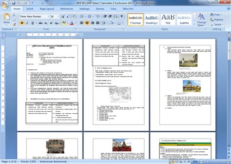 Rpp ips kelas 7 kurikulum 2013 bab 1 semester ganjil. RPP IPS SMP Kelas 7 Semester 2 Kurikulum 2013 Revisi 2019 ...