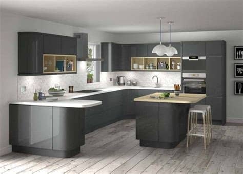 You can make small changes like hardware to really change the overall feel. white & grey corridor kitchen ideas - Google Search | Grey ...