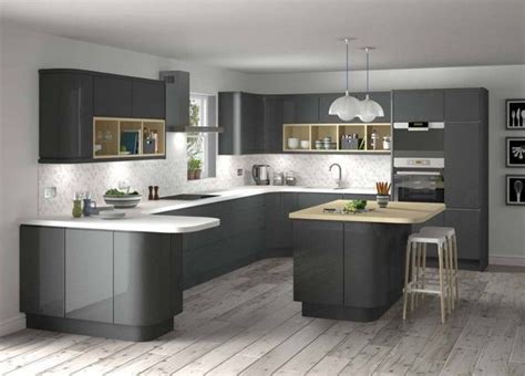 See more ideas about modern kitchen, kitchen design, kitchen interior. white & grey corridor kitchen ideas - Google Search ...