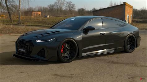 1000hp Audi Rs777 Dark Edition Looks Awesome And Custom But Its