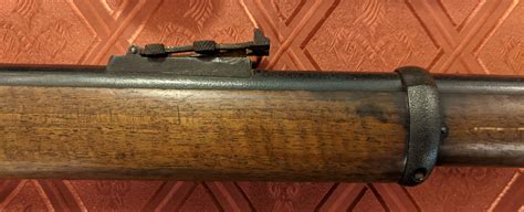 A Martini Henry 577 Rifle With Walnut Fullstock Ramrod And