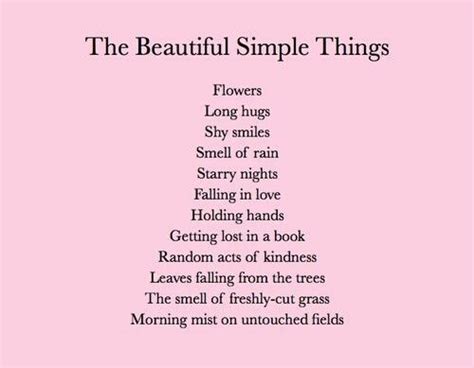 The Beautiful Simple Things Pictures Photos And Images For Facebook