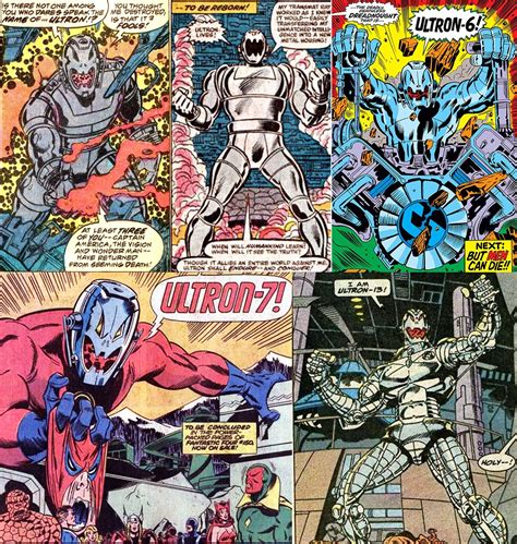 The Great Comic Book Heroes Ultron The Ultimate Avengers Adversary