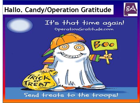 Have Leftover Halloween Candy Donate It To Operation Gratitude Geek