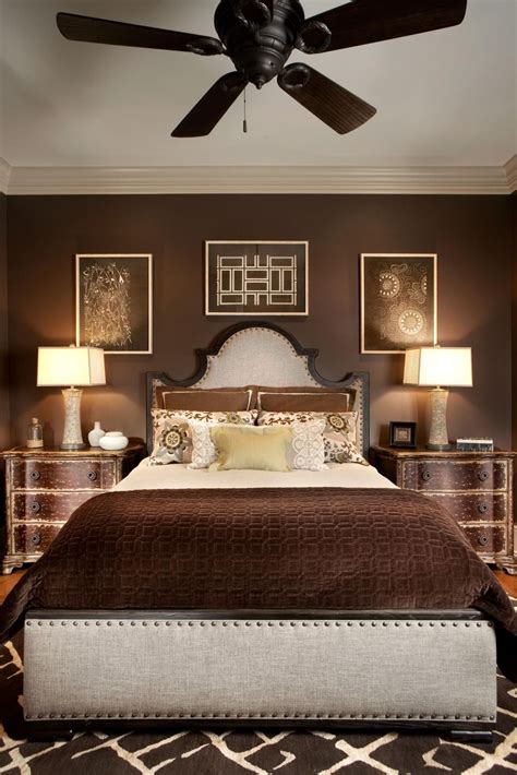 With a narrow and limited area, it is quite difficult to add some decoration elements and accessories that we really need to help make the bedroom achieve those. Bedroom in Chocolate Brown | Brown furniture bedroom ...