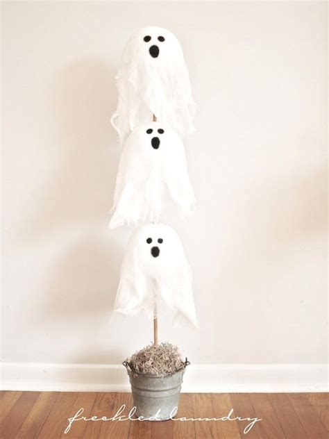 20 Diy Ghost Decorations Easy Halloween Crafts Craftionary