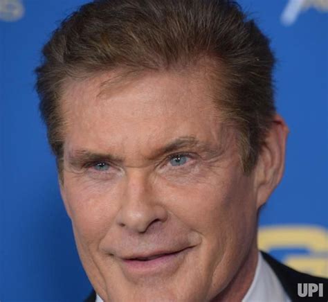 Actor David Hasselhoff Arrives On The Red Carpet For The 69th Annual