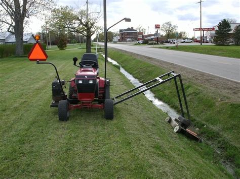 Ditch Embankment Mower Implements And Attachments Redsquare Wheel