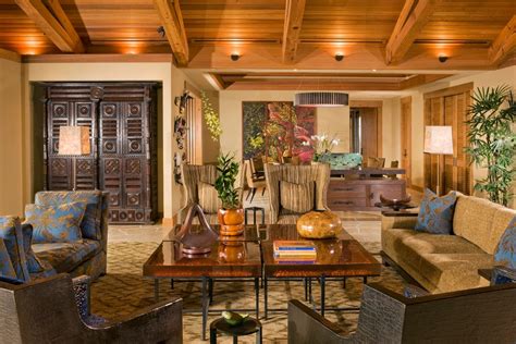 Living Room Tropical Living Room Hawaii By Saint Dizier Design