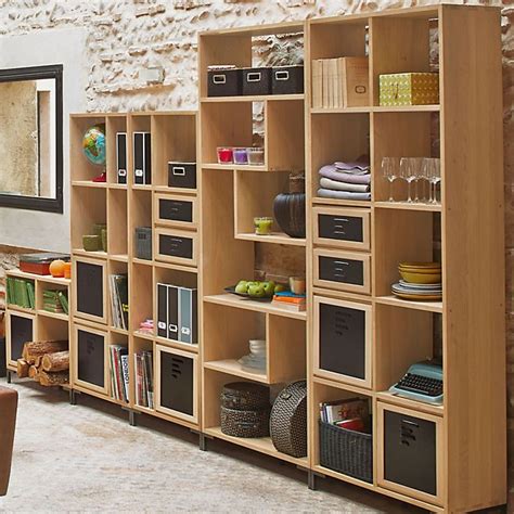 Find etageres, glass shelving and decorative bookcases for your living room or office. Tassia Meuble en chêne et acier style Industriel à ...