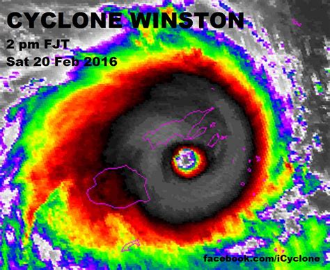 Seemorerocks Category 5 Tropical Storm Winston Makes Landfall In Fiji