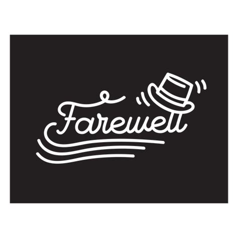Farewell Png And Svg Transparent Background To Download