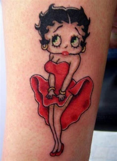 Colored Betty Boop Tattoo Tattoo Designs Tattoo Pictures